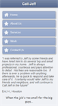 Mobile Screenshot of calljeffthehandyman.com